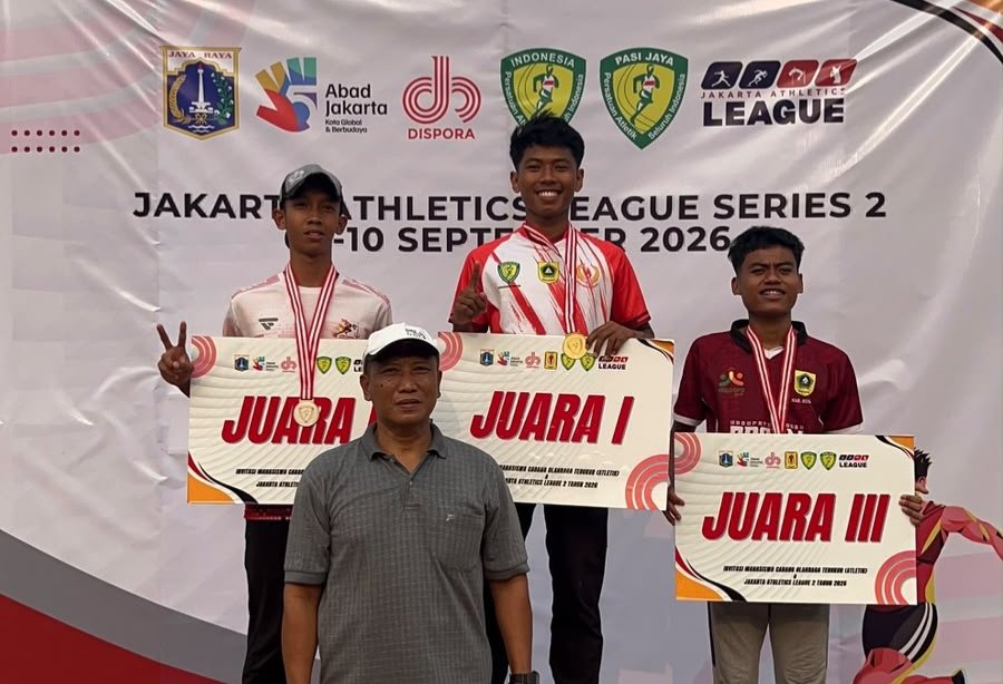 Kejurnas Atletik: Atlet PPOPM Kabupaten Bogor Tambah Emas dan Perunggu
