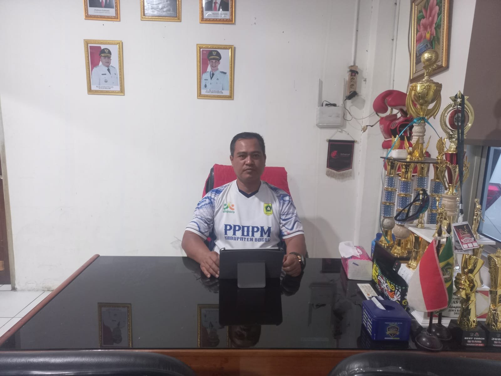 PPOPM Kabupaten Bogor Dukung Penuh Atlet Tampil di Kejurnas Rawamangun
