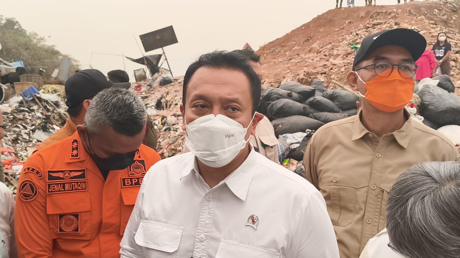Wamen LH Apresiasi Penanganan Cepat Kebakaran TPA Galuga