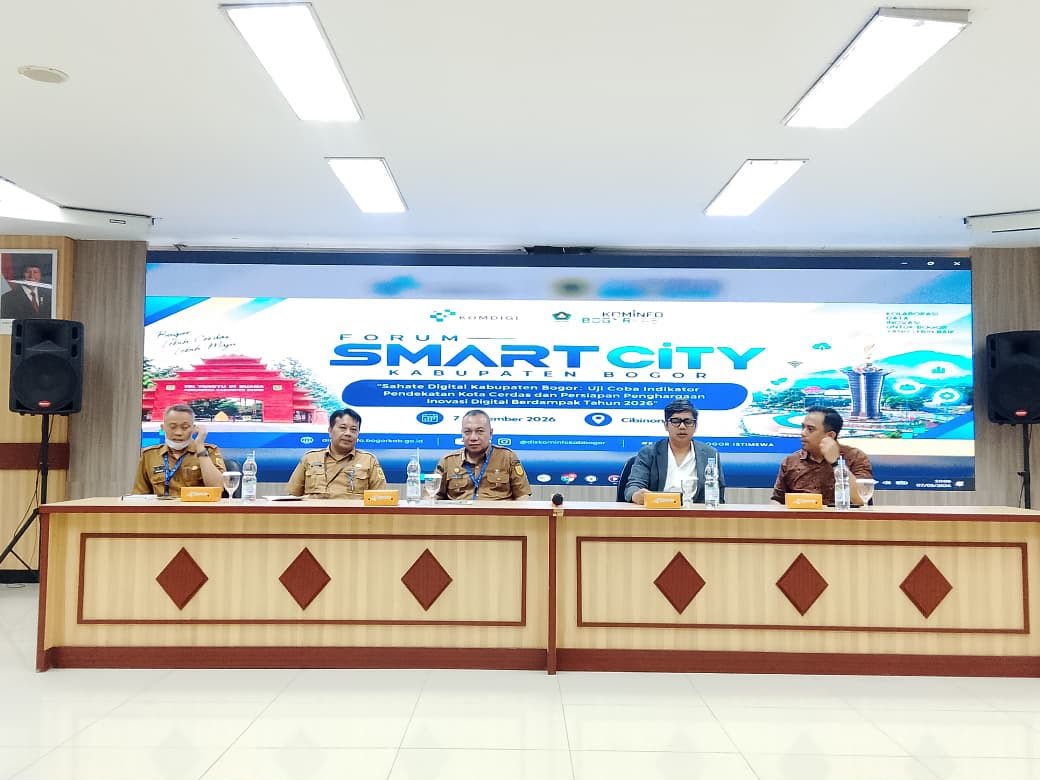Smart City Kabupaten Bogor Diperkuat, Fokus Integrasi Data dan Layanan Publik