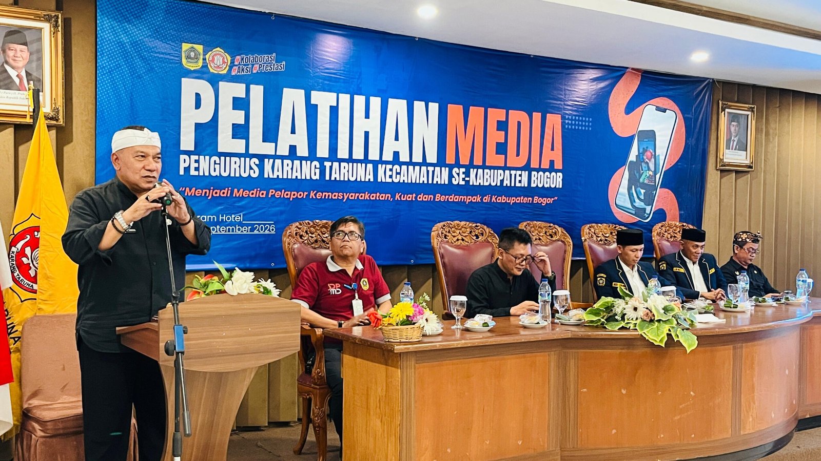 Perkuat Literasi Digital, Karang Taruna Kabupaten Bogor Digembleng Jurnalistik
