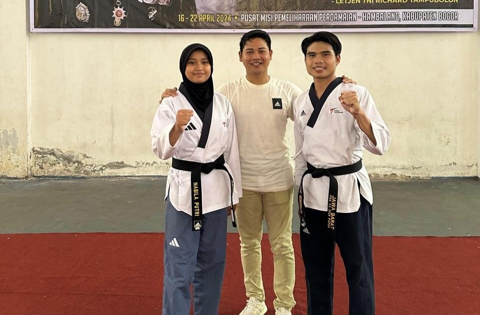Dua Atlet Taekwondo Kabupaten Bogor Perkuat Timnas Berlaga di Korea Selatan