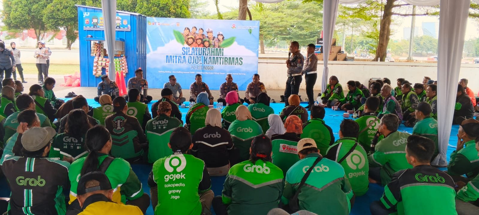 Polres Bogor Gandeng Ojol Perkuat Kamtibmas dan Keselamatan Jalan