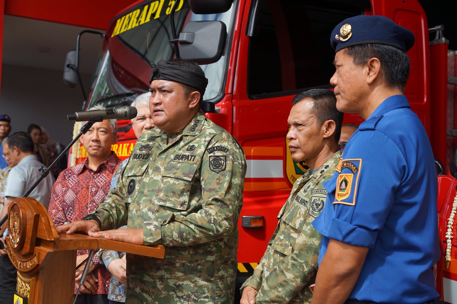 Dukungan Rudy Susmanto Perkuat Semangat Damkar Kabupaten Bogor