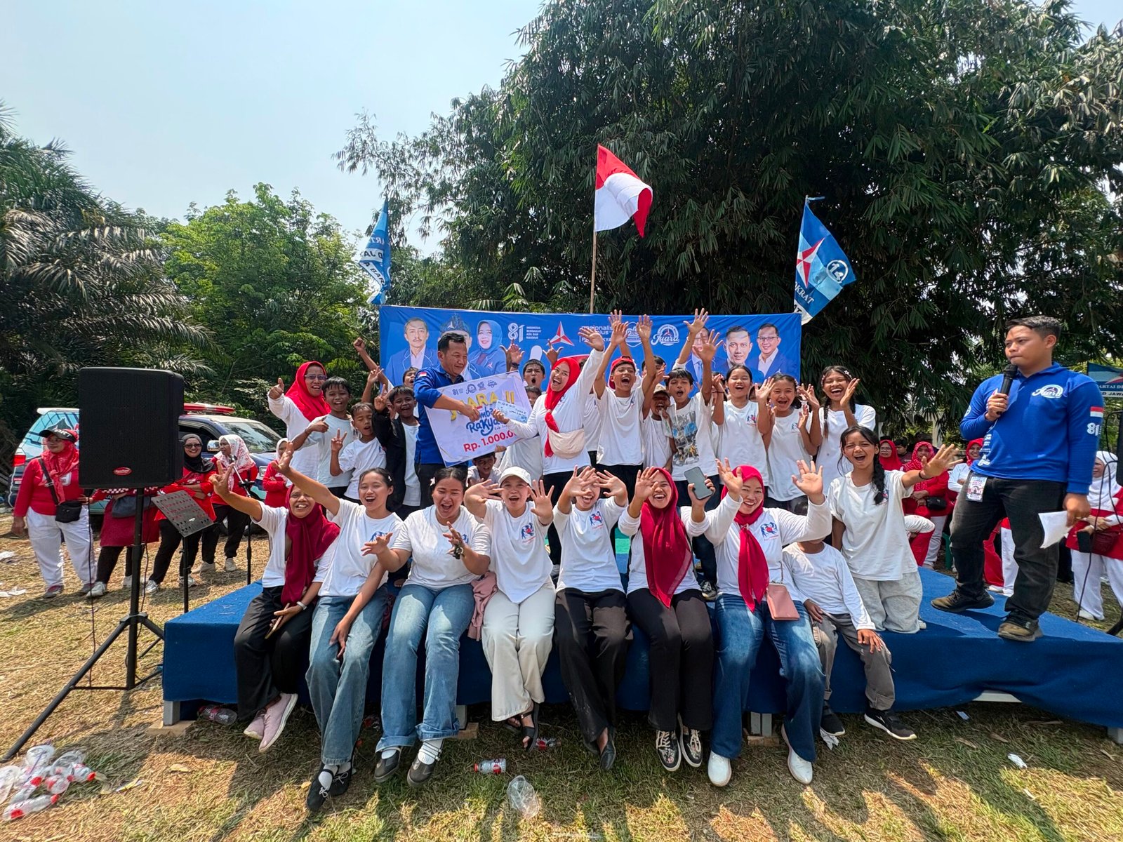 DPC Demokrat Bogor Hadirkan Lomba Rakyat dan Seni Budaya di Ciampea
