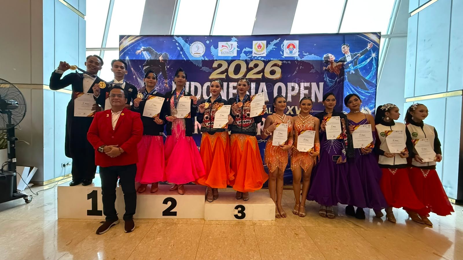 Atlet Dancesport IODI Kabupaten Bogor Borong Gelar di Kejurnas dan IDA 2026