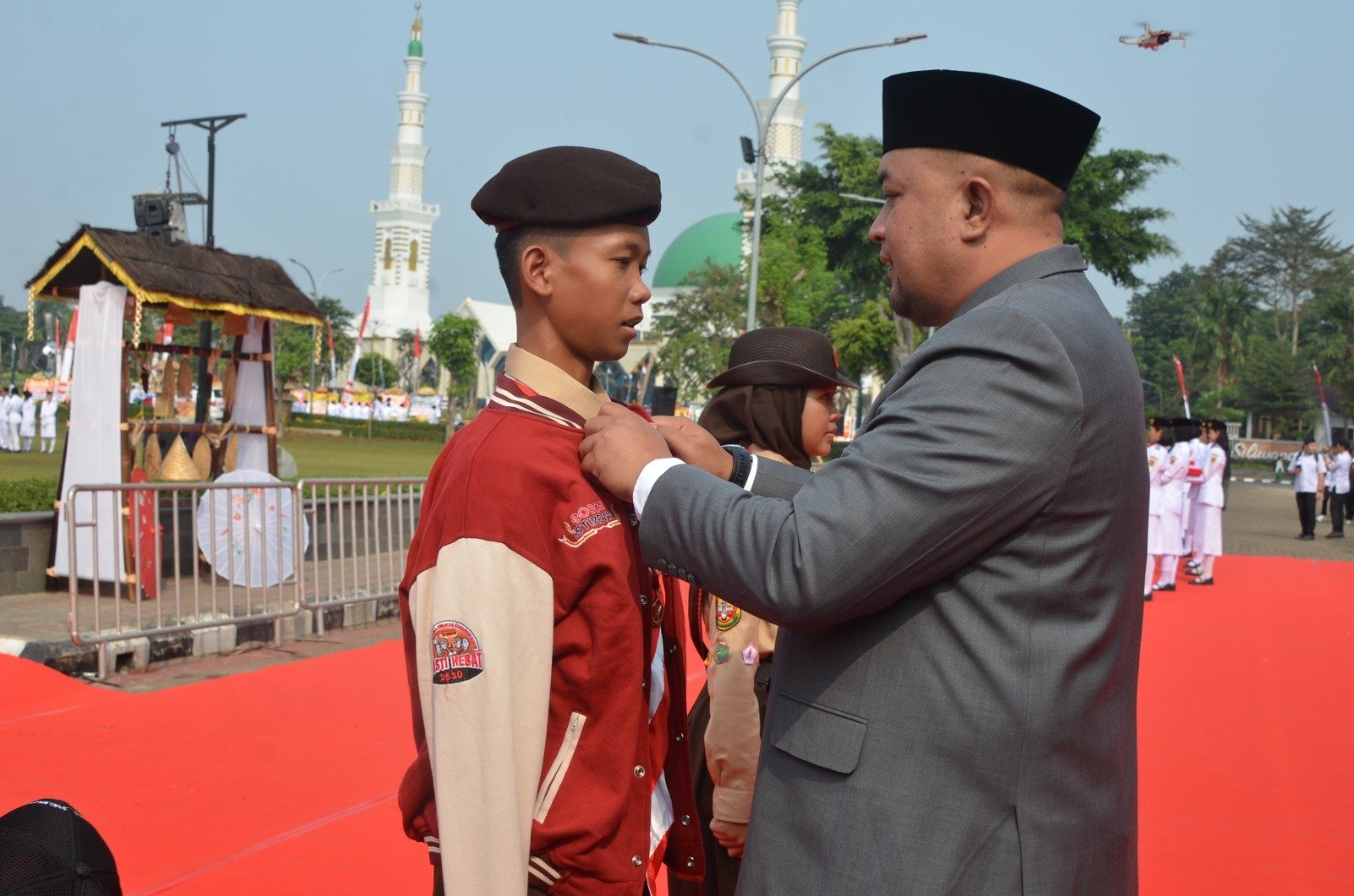 Rudy Susmanto Kirim Pramuka Bogor ke Jambore Nasional dengan Pesan Kebangsaan