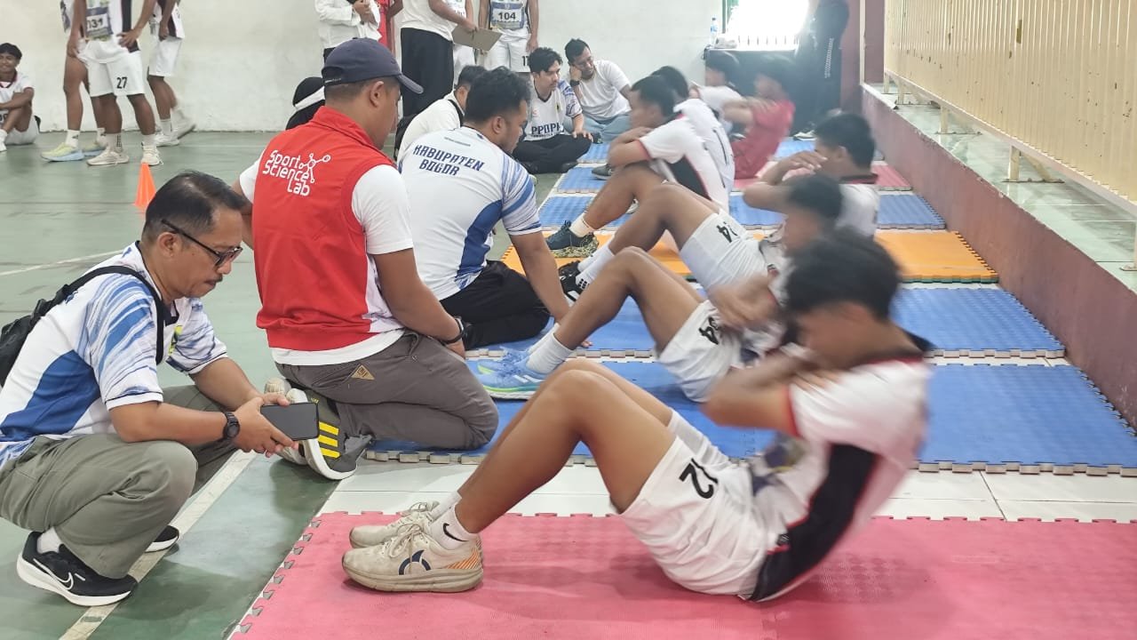 589 Atlet KONI Kabupaten Bogor Jalani Test Parameter Jelang Porprov Jabar 2026