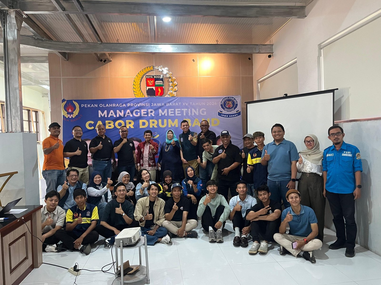 Jadi Tuan Rumah Porprov Jabar 2026, Drum Band Kota Bogor Bidik 3 Emas