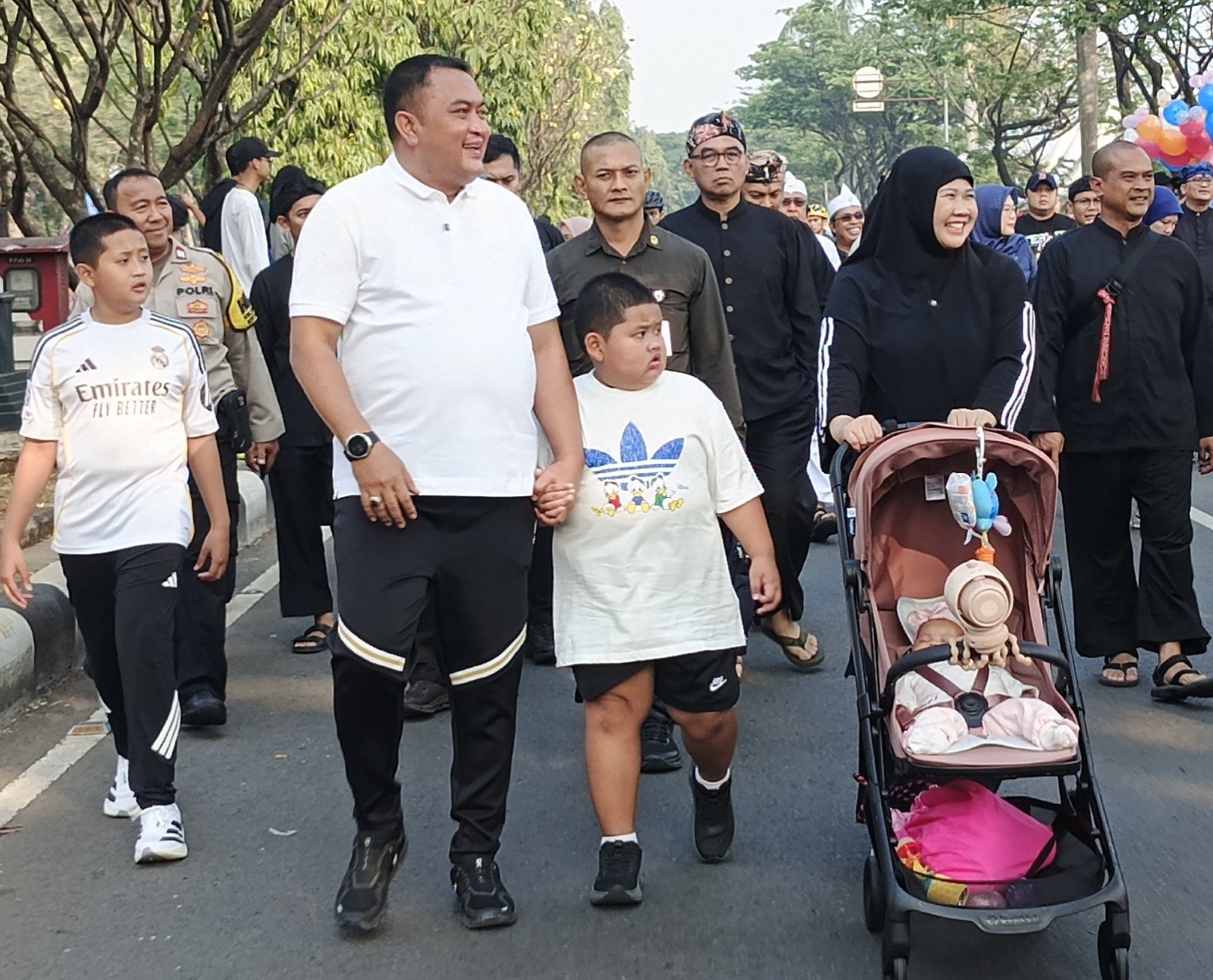 Rudy Susmanto Ajak Warga Ramaikan CFD, Dukung UMKM Lokal