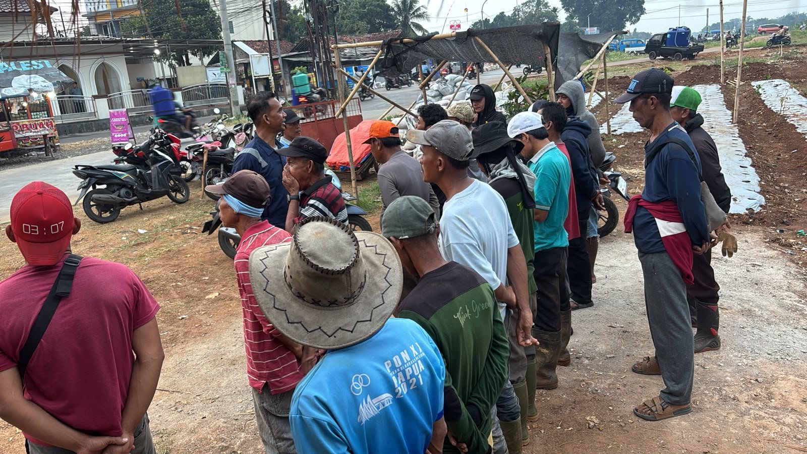 Langkah Rudy Susmanto Bangun Ketahanan Pangan Jalur Bomang Dapat Dukungan Penuh TNI