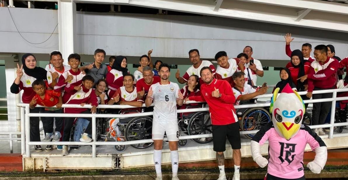 Atlet NPCI Kabupaten Bogor Antusias Dukung Timnas Indonesia, Bangga Rasakan Atmosfer Piala AFF 2026