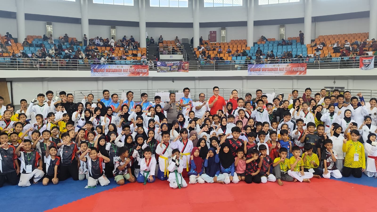 Ratusan Atlet Muda Unjuk Gigi di Kejuaraan Taekwondo MGMP Bogor 2026