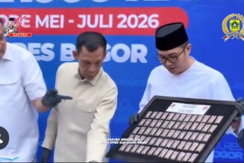 Sastra Winara Apresiasi Pengungkapan 74 Kasus Narkoba di Bogor, Tegaskan Perang Melawan Narkoba Harus Berlanjut