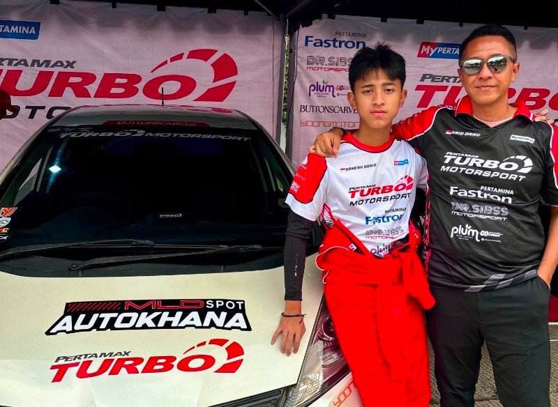 Danesh Dario Sabet Tiga Podium di Seri Perdana Kejurnas Autokhana 2026