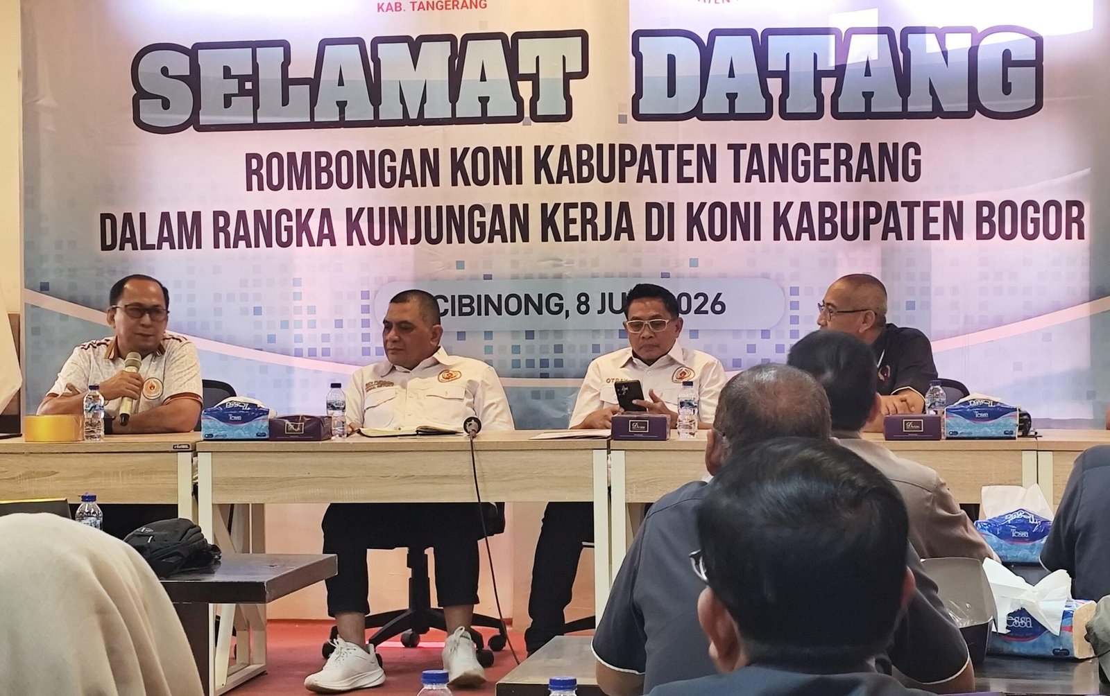KONI Bogor dan Tangerang Siapkan Sparing Atlet Jelang Porprov 2026
