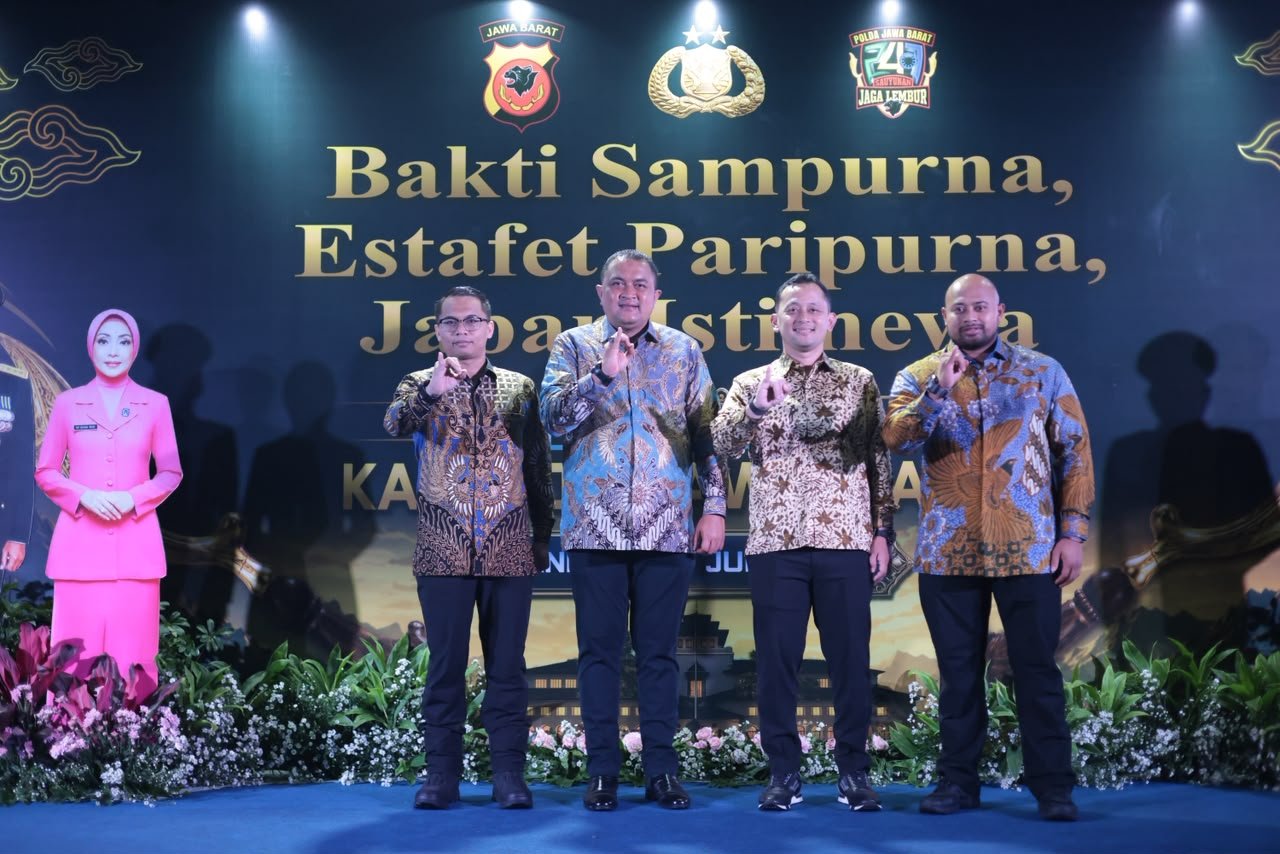 Rudy Susmanto Hadiri Pisah Sambut Kapolda Jabar, Tegaskan Komitmen Perkuat Sinergi Keamanan
