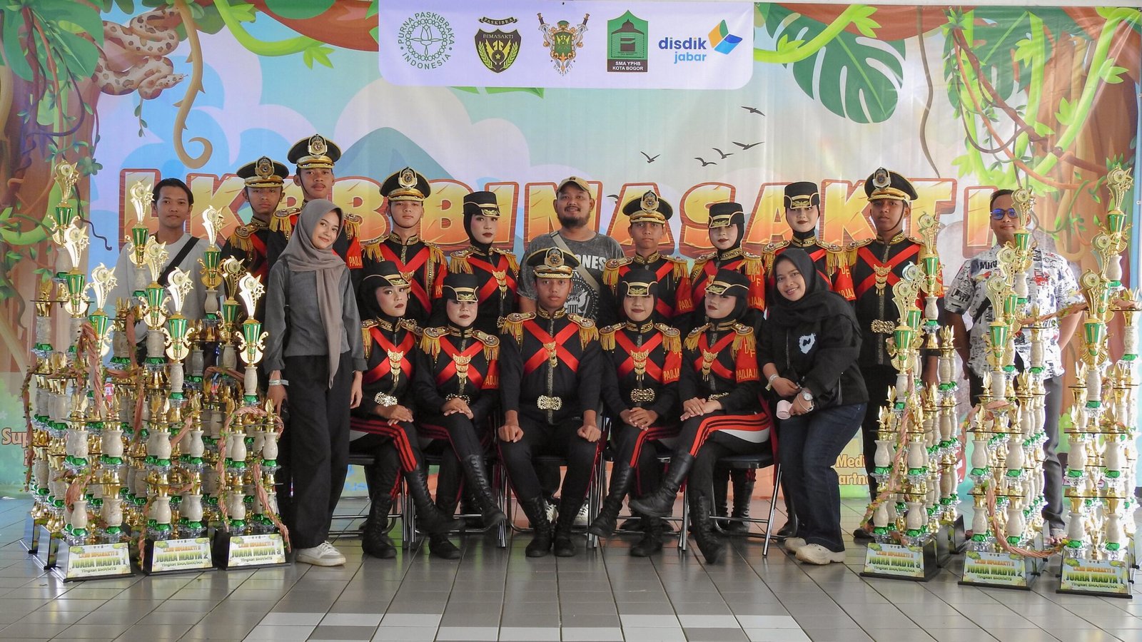 Paskibra SMK Daarul Fataa Borong 4 Gelar LKBB Jabodetabek, Lolos ke Kejuaraan Nasional