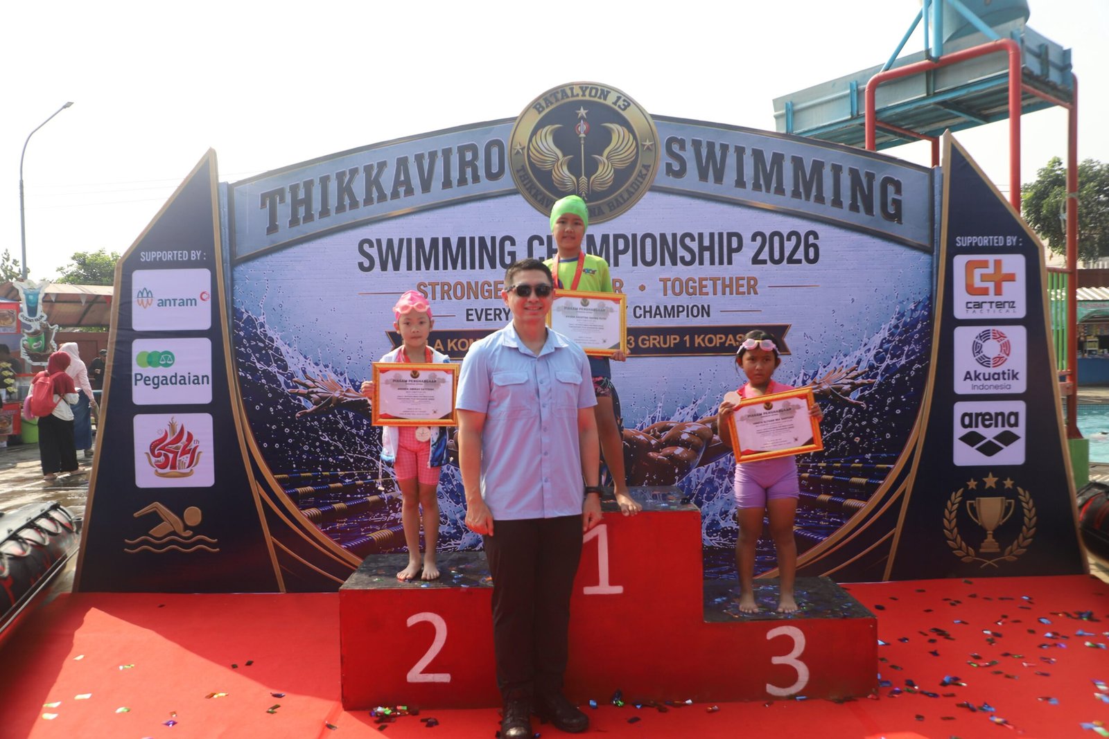 Ratusan Perenang Meriahkan Thikkaviro Fun Swimming 2026
