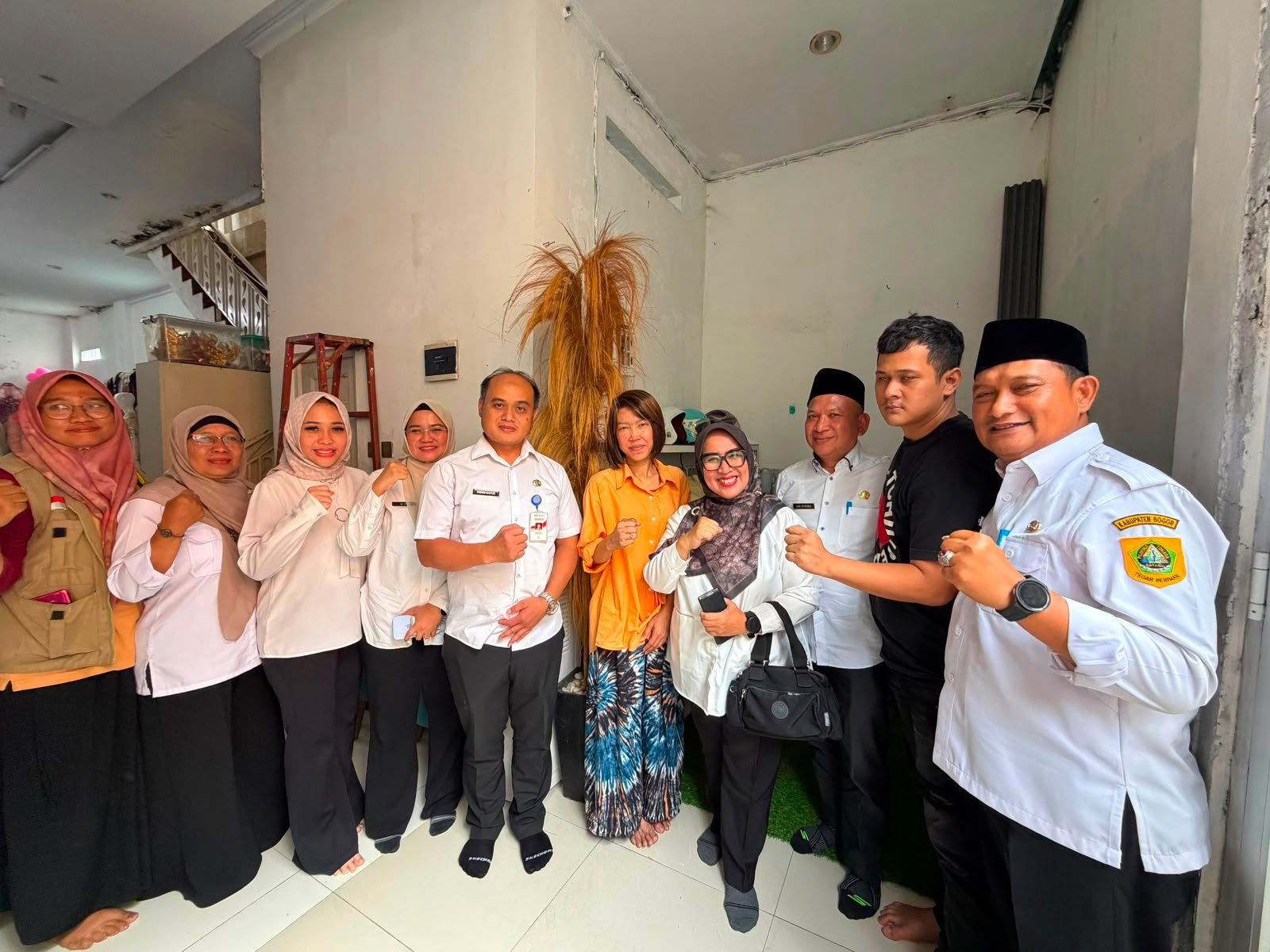 Bupati Rudy Susmanto Pastikan Warga Pakansari Pengidap Kanker Dapat Pendampingan