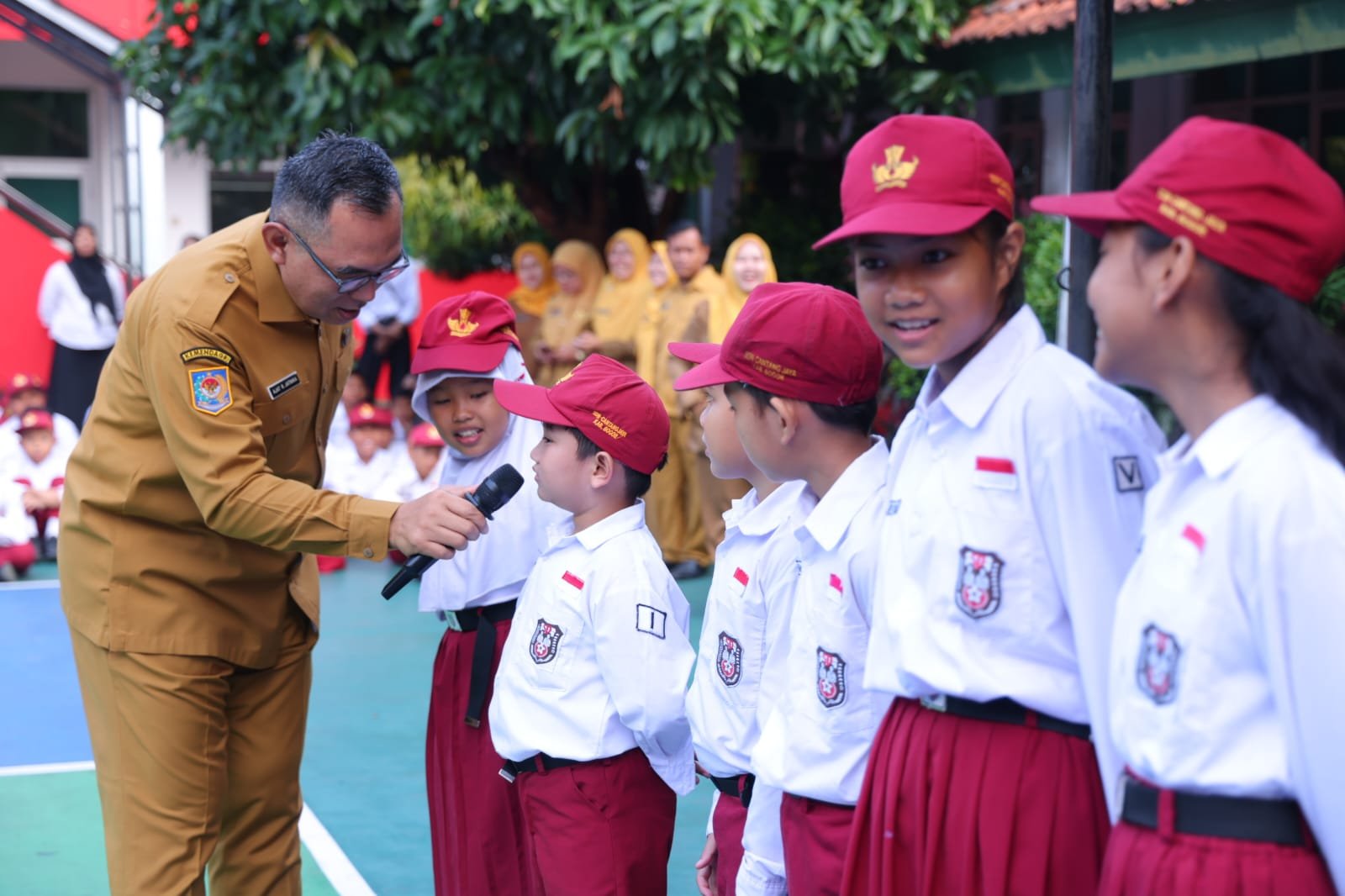 KAMI MENDENGAR: Sekda Bogor Ajak Siswa Lawan Narkoba Sejak Dini