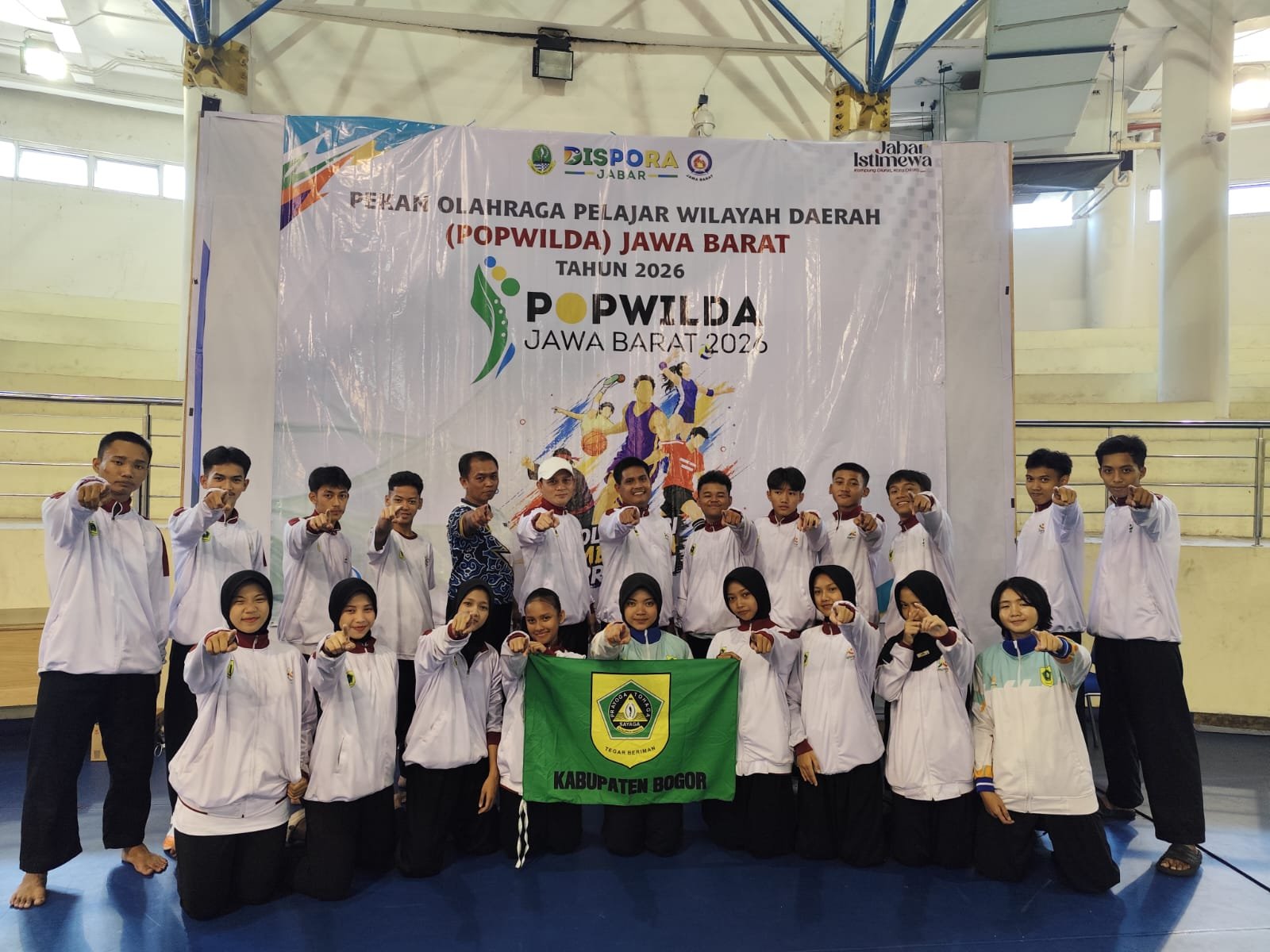 Pencak Silat Kabupaten Bogor Bangkit, Borong 5 Emas di Popwilda Jabar 2026