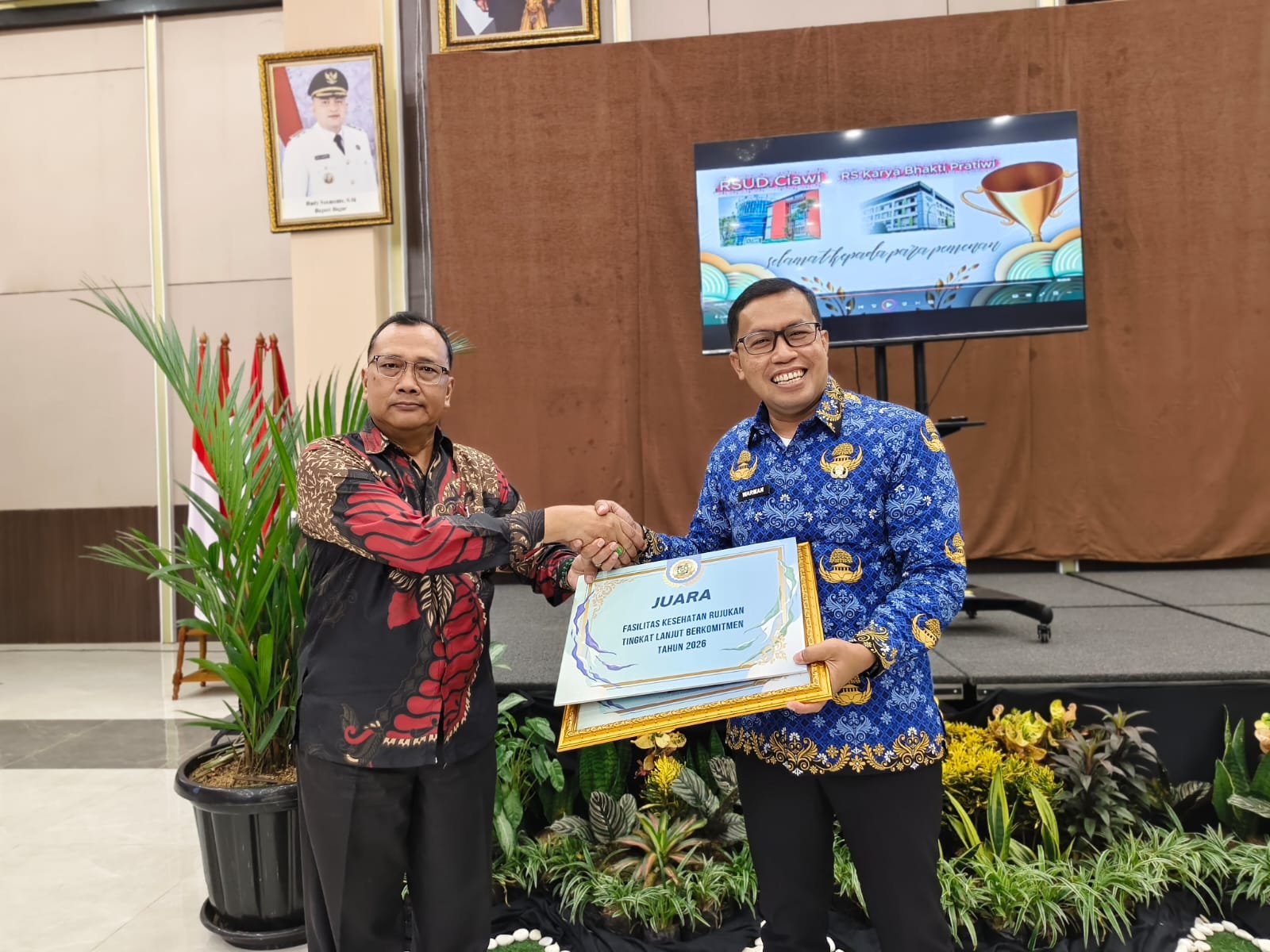 RSUD Idham Chalid Ciawi Juara FKRTL Berkomitmen 2026