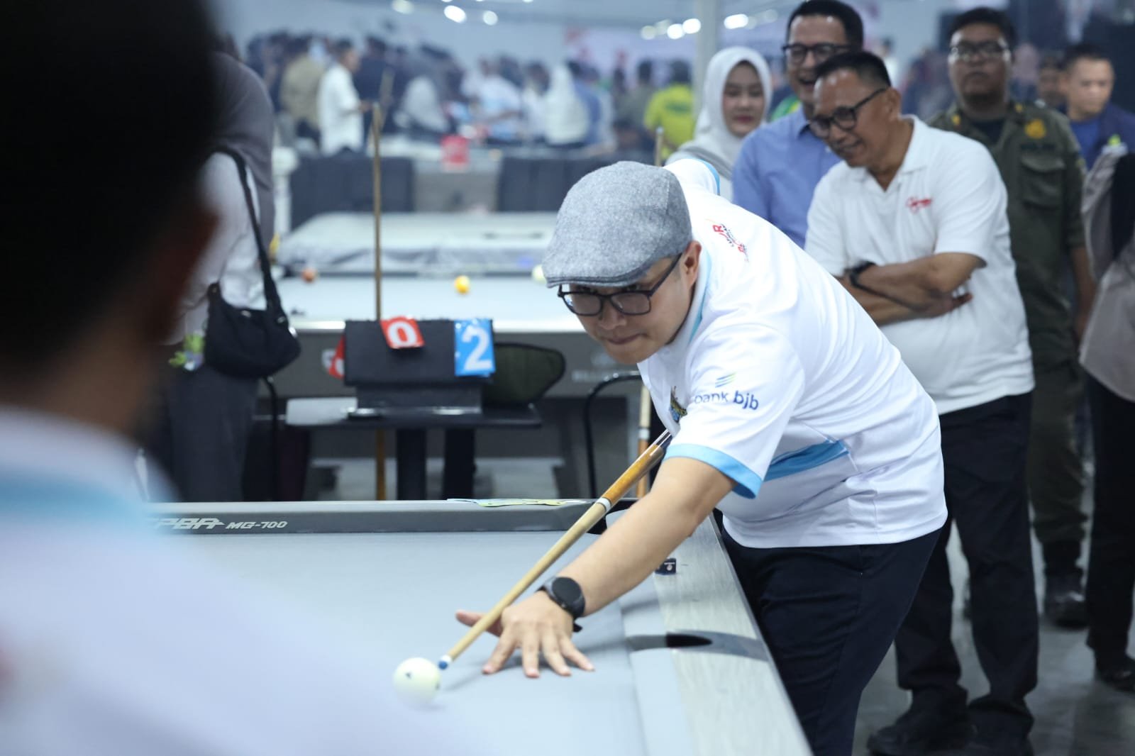 Sastra Winara Apresiasi Turnamen Biliar Bupati Cup 2026