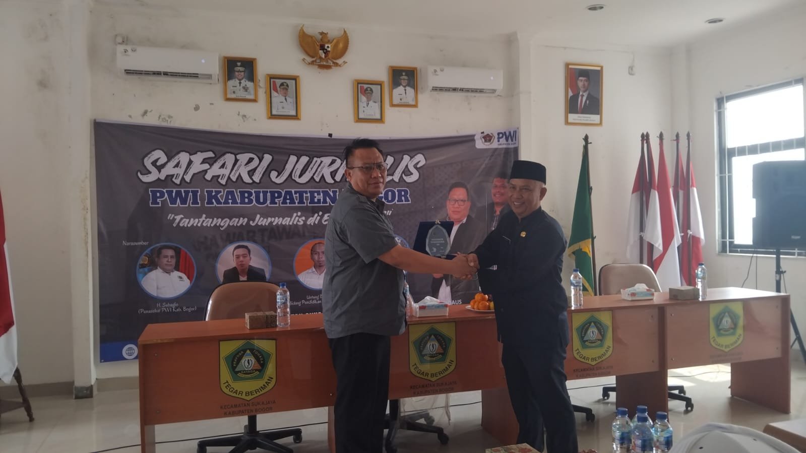 Safari Jurnalis PWI Bogor Sambangi Sukajaya, Perkuat Sinergi Pers dan Masyarakat