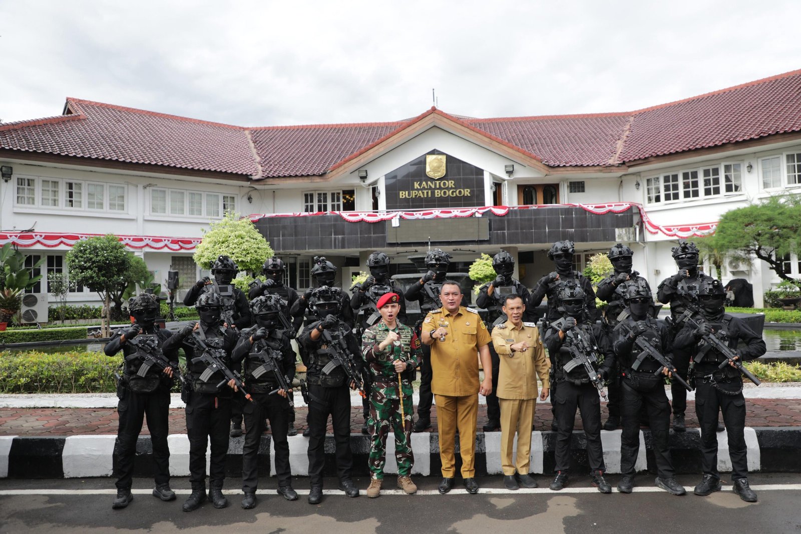 Kopassus Latihan di Bogor, Rudy Susmanto Ajak TNI-Polri Perkuat Sinergi Daerah