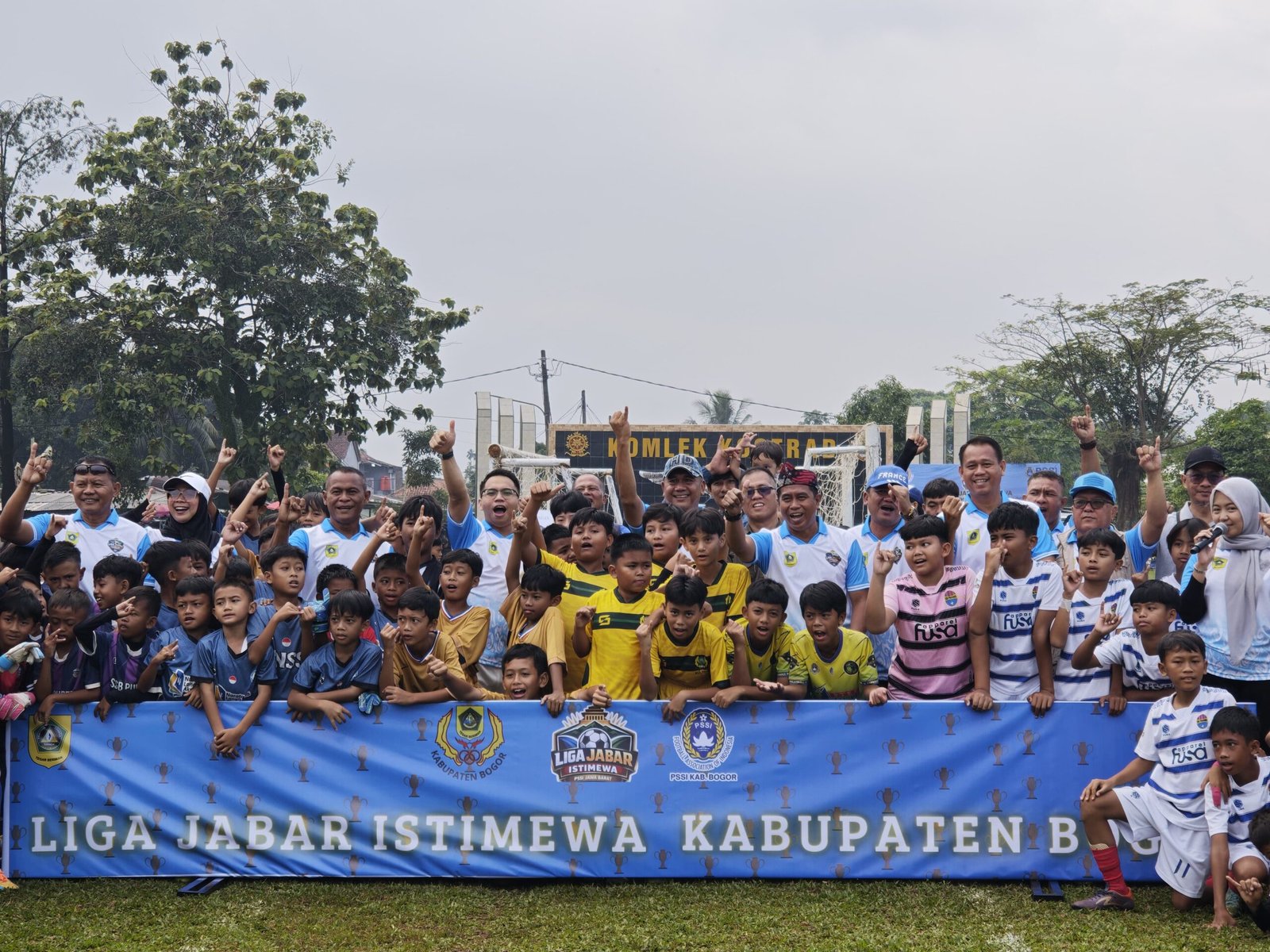 Ketua KONI Bogor Kick Off Liga Jabar Istimewa, Optimistis Lahir Pemain Timnas