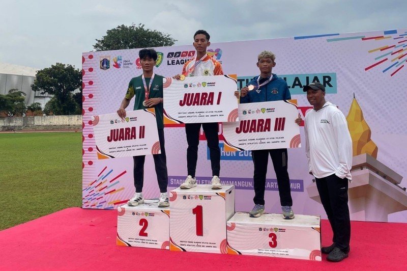 Atlet Kabupaten Bogor Borong 3 Medali di Hari Pertama Jakarta Athletics League 2026
