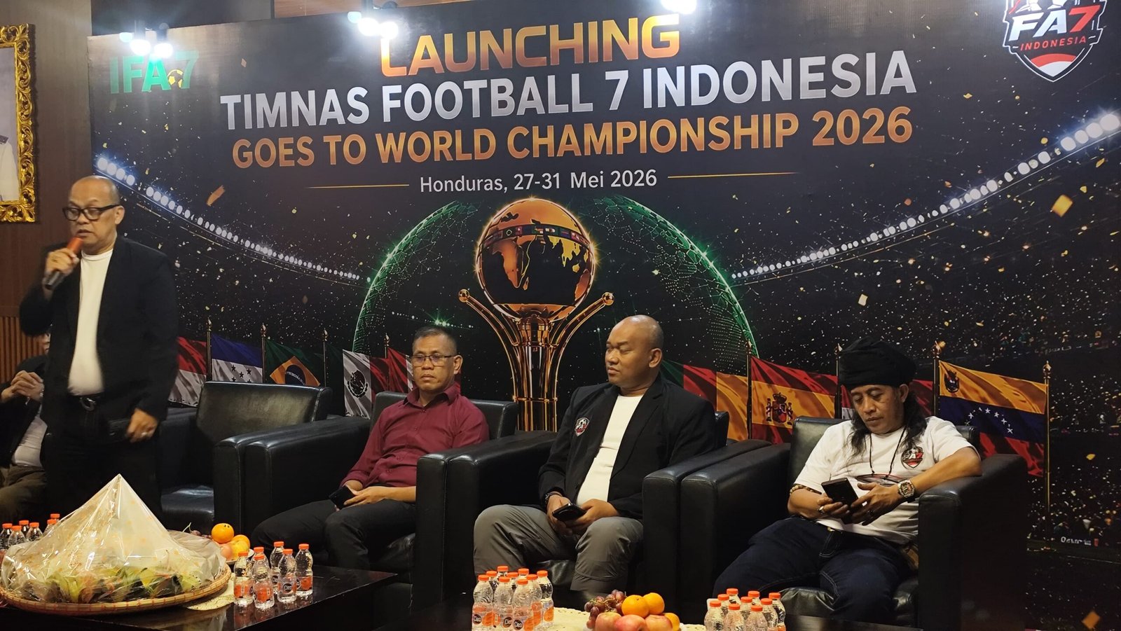 Timnas FA7 Indonesia Resmi Diluncurkan di Pakansari, Target Tembus Semifinal Dunia