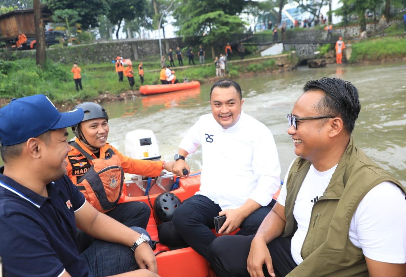 Rudy Susmanto Revitalisasi Setu Kabantenan untuk Kendalikan Banjir Permukiman