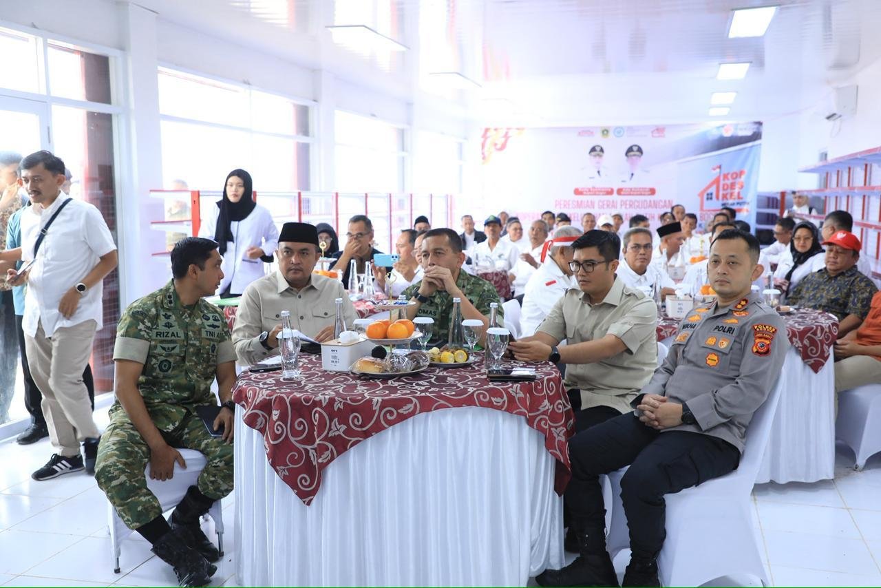 Rudy Susmanto Hadiri Peluncuran 1.061 Koperasi Merah Putih, Pemkab Bogor Percepat Realisasi Program