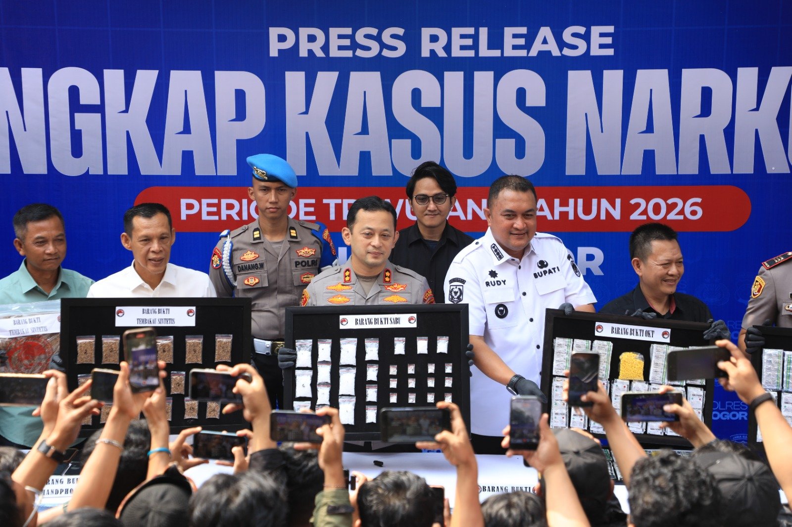 Bupati Bogor Tegas Perangi Narkoba, ASN Terlibat Bakal Disanksi Berat