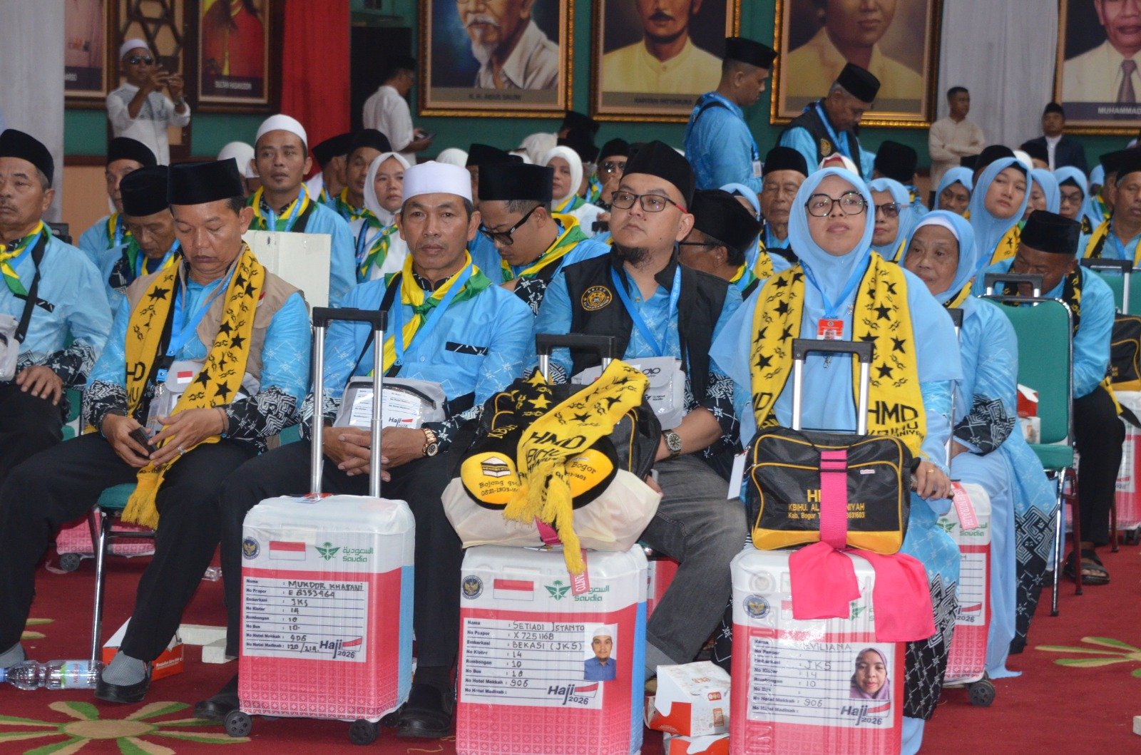 439 Jamaah Haji Kabupaten Bogor Kloter 14 Berangkat ke Tanah Suci
