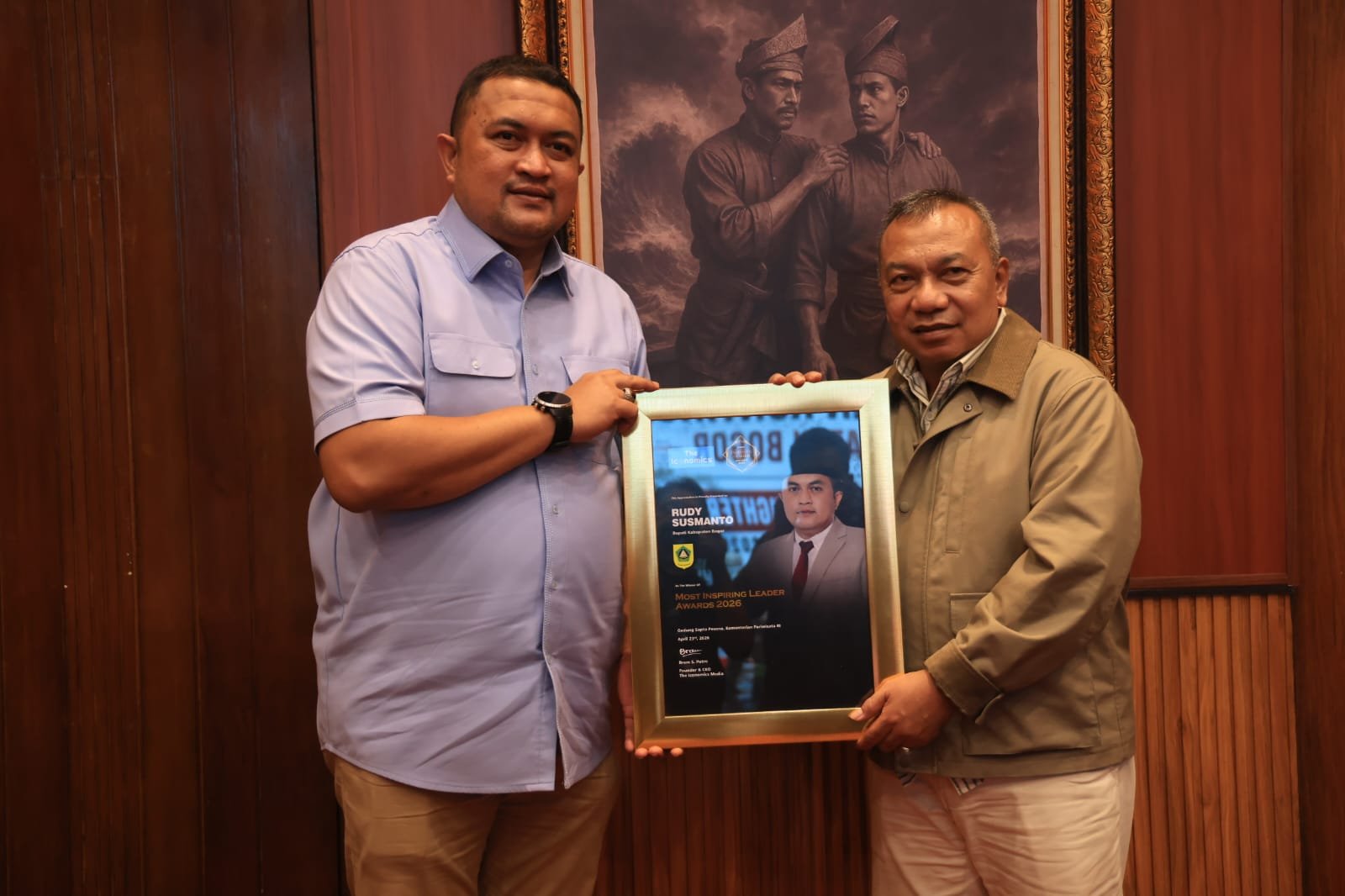 Rudy Susmanto Raih Most Inspiring Leader Awards 2026, Bukti Kepemimpinan Visioner dan Inovatif