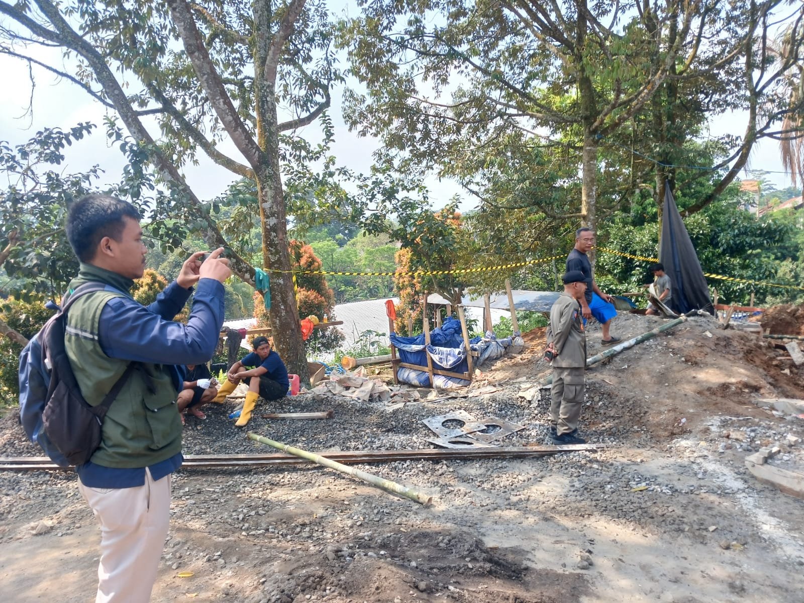 Pembangunan Tower Cipicung Dihentikan Sementara, Pemkab Bogor Tegas Tunggu Izin PBG