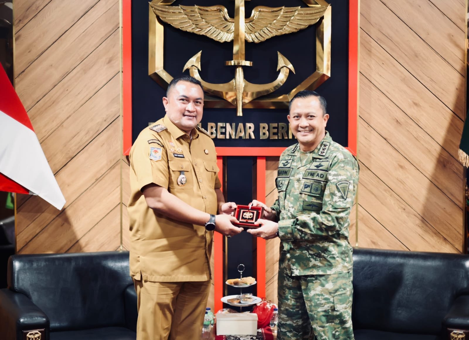 Bupati Bogor Perkuat Sinergi dengan Panglima Kopassus
