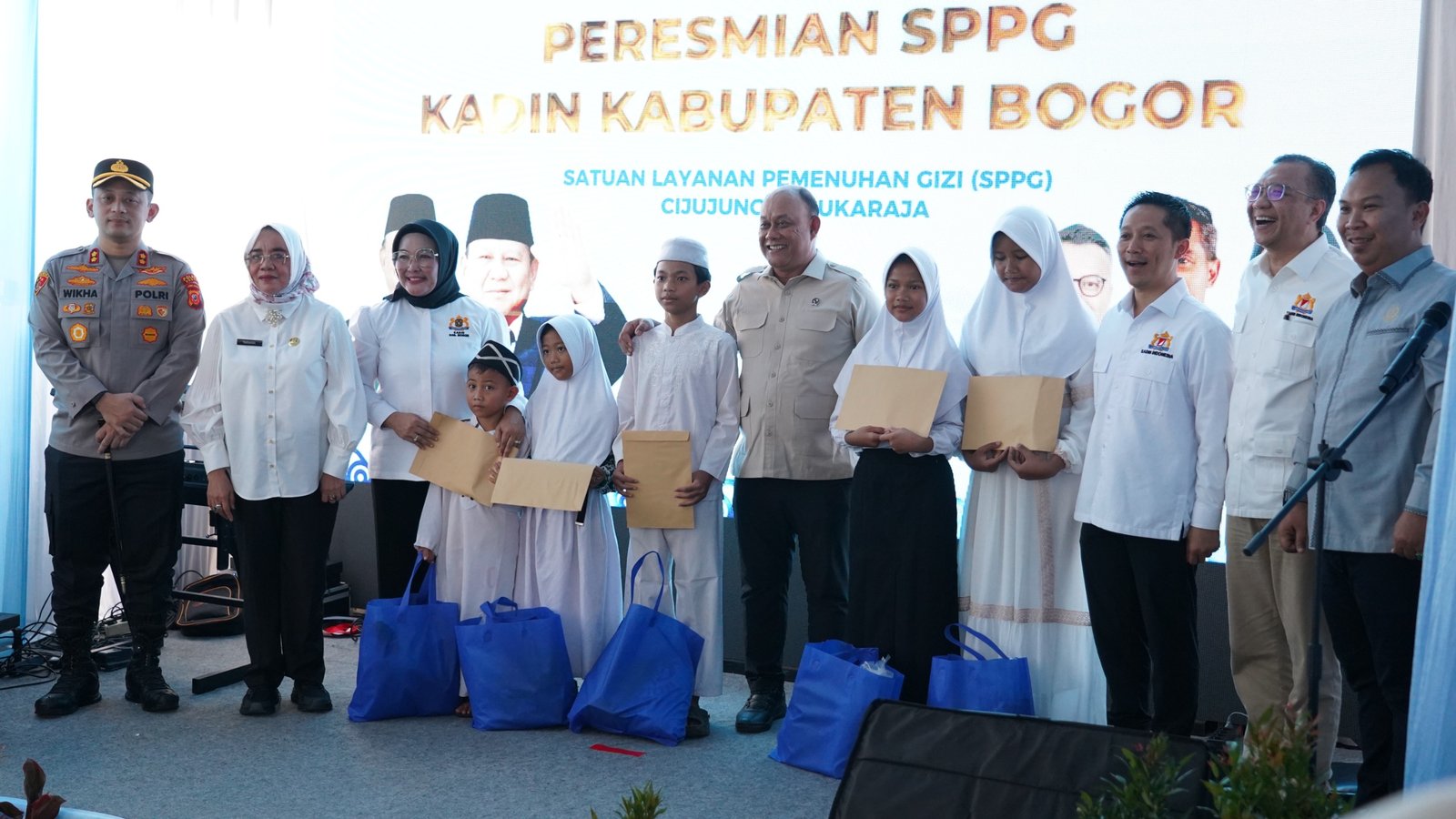 SPPG Cijujung Diresmikan, Pemkab Bogor Perkuat Gizi dan Ekonomi Lokal