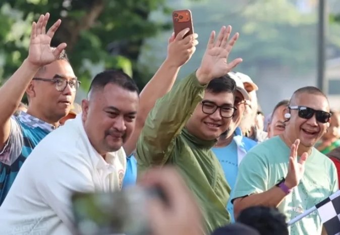 Sastra Winara Meriahkan CFD Tegar Beriman Bersama Bupati Bogor Rudy Susmanto