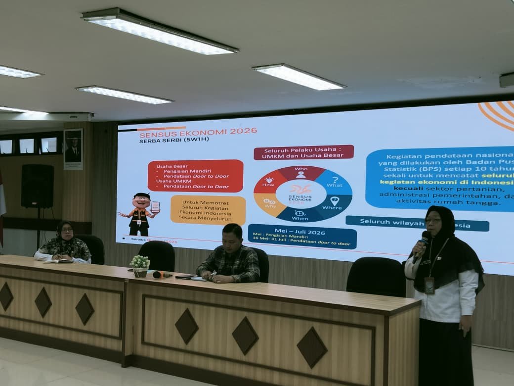 BPS Bogor Sosialisasikan Sensus Ekonomi 2026