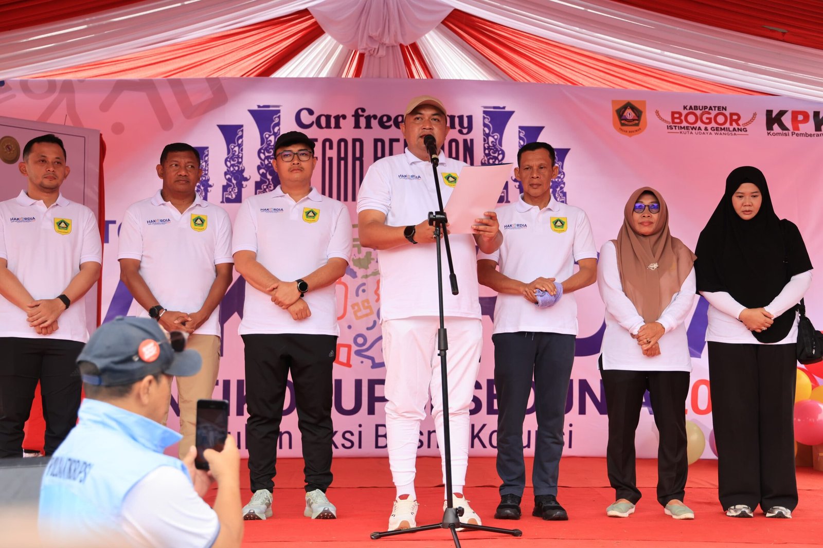 Hakordia 2025: Bupati Bogor Rudy Susmanto Pimpin Deklarasi Anti Korupsi di CFD Cibinong