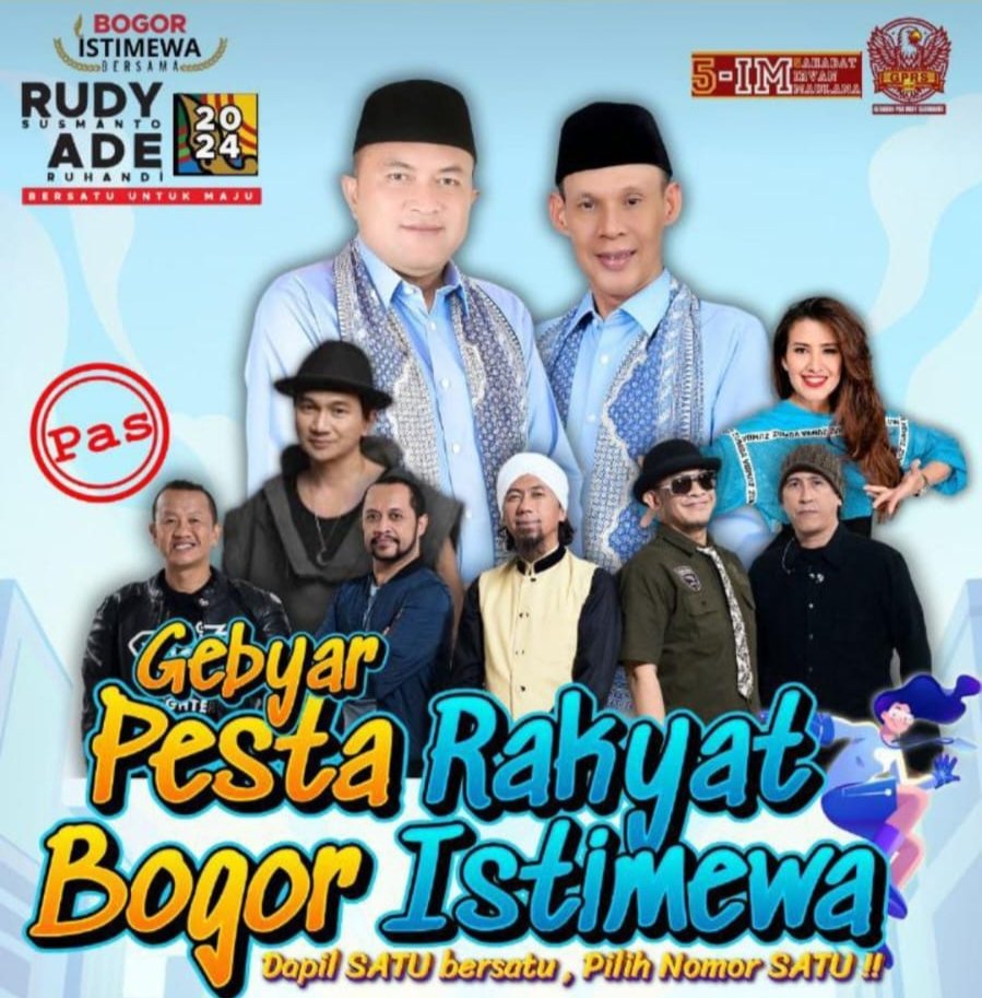 Ipeck Gelar Gebyar Pesta Rakyat, Genjot Suara Paslon Rudy-Jaro di Dapil 1