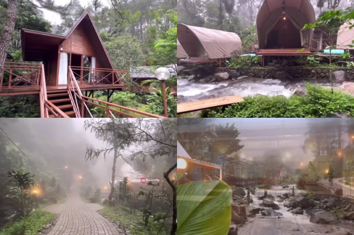 Lebih Dingin dari Puncak Bogor, Pesona Alam di Taman Kopi Guntang: Tempat Wisata Baru di Pinggir Sungai