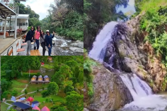 HTM Cuma 10 Ribu, Tanpa Macet dan Ganjil Genap Seperti Jalur Puncak, Nikmati Keindahan Curug Aren Spot Camping Pinggir Sungai Murah di Bogor