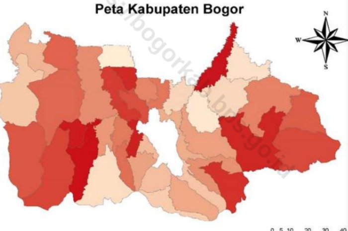 Bukan Cibinong, Ternyata ini Kecamatan dengan Jumlah Desa/Kelurahan Terbanyak di Kabupaten Bogor