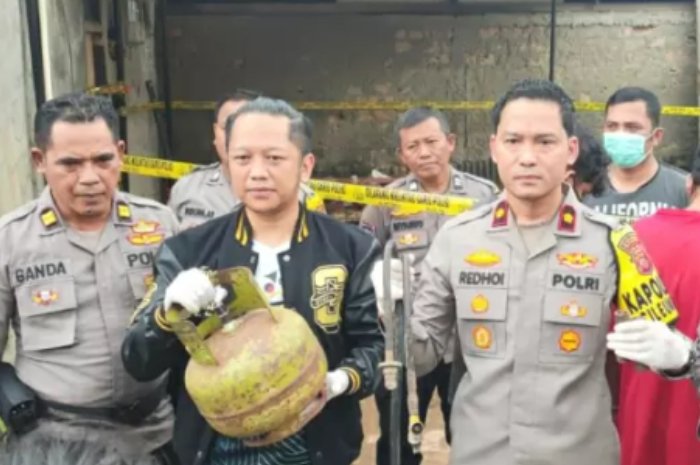 Operasi Pengoplos Gas Melon Terbongkar, Tiga Pelaku Ditangkap di Cileungsi