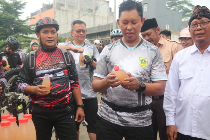 Apresiasi KRL Visar Prima, Pj Bupati Bogor Ajak Warga Budayakan Olahraga dan Peduli Lingkungan
